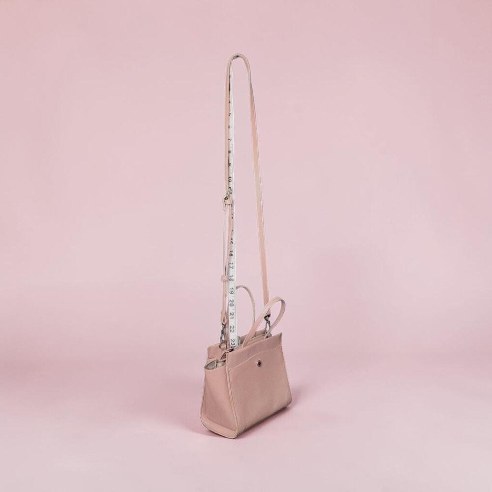 Steve Madden Blush Pink Structured Satchel Crossbody NWOT lil Bag - Picture 5 of 15